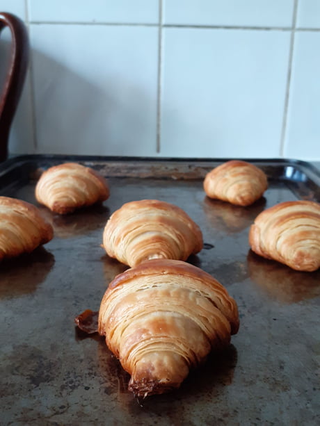 My first croissants (thank you quarantine)