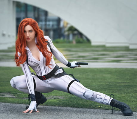 Miss Bri Cosplay as Black Widow 9GAG