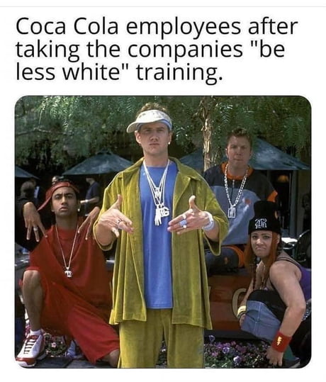 Try to be less white guys!