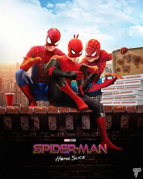 Marvel Spiderman Pizza Time - 9GAG