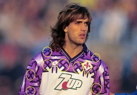 Fiorentina jersey worn for 4 matches and banned