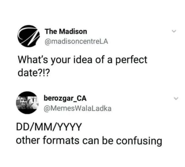 The perfect date