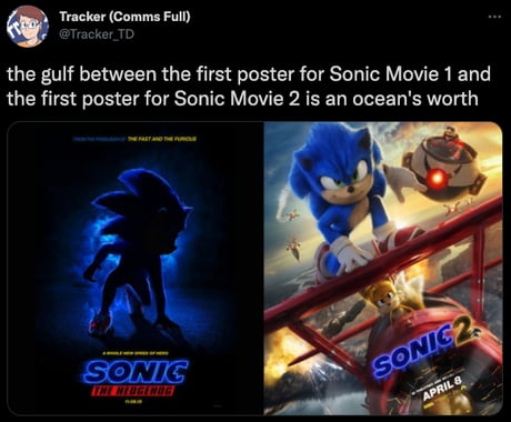 New Sonic Movie 2 Poster Officially Revealed & Trailer Releasing Tomorrow!  