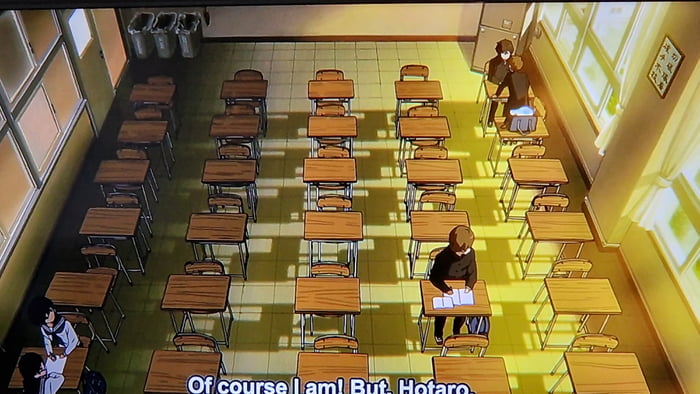 why-does-the-protagonist-always-sit-in-the-back-of-the-class-next-to