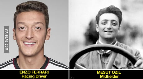 Enzo Ferrari Died In 19 Mesut Ozil Was Born In 19 9gag