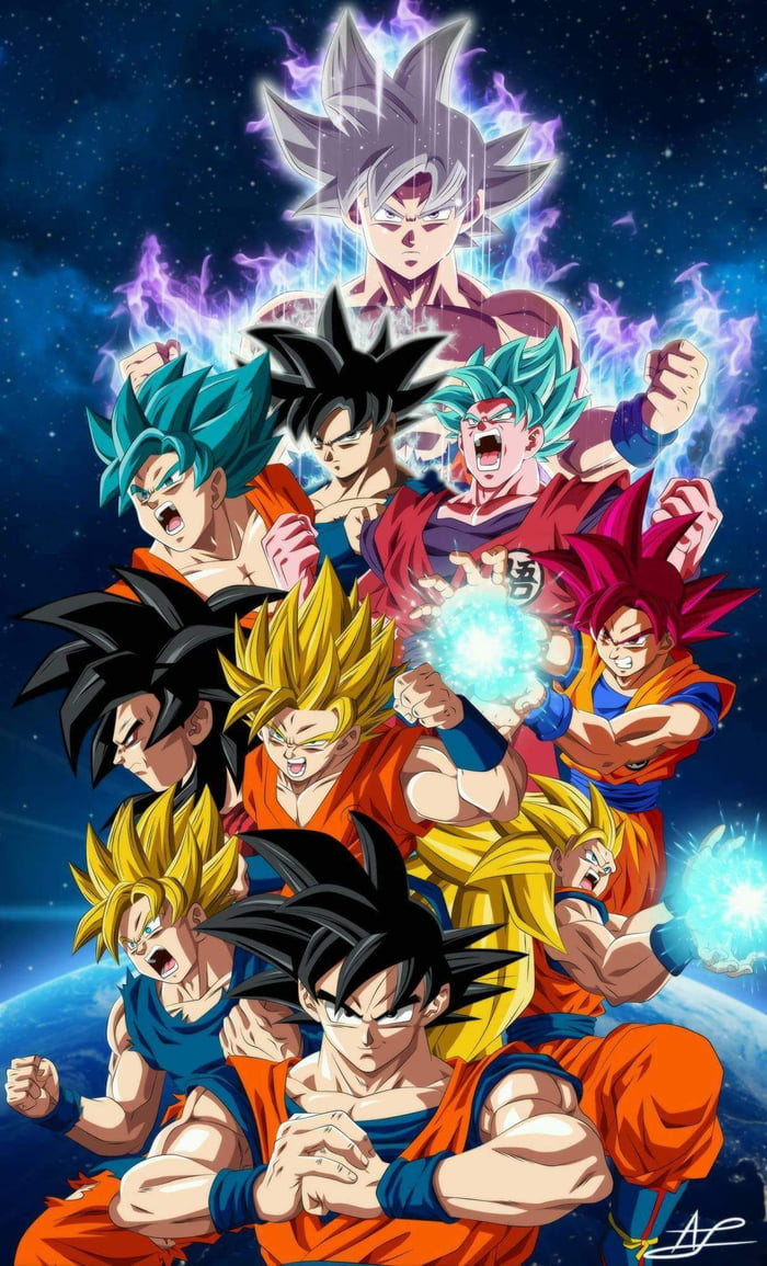 All Forms of Goku...