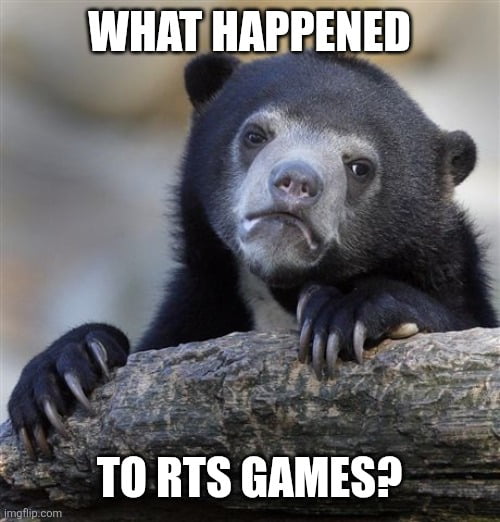 Starcraft, Warcraft, Red Alert, Empire Earth, Supreme Commander, Dawn of War and many others rocked the early 2000, yet the genre seems to have died out completely? Best they could do is a remake of classic AOE. Meanwhile turn based games like Civ are still going.