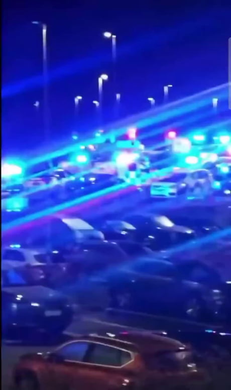 NOW - Ten people were reportedly stabbed on a train in Huntingdon, England.