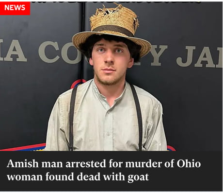 Amish Guy Memes I Thought Something Was Amish A Machine Of Words