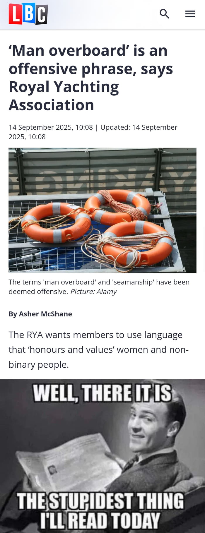 Funny they didn't find the phrase