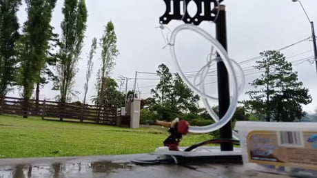 He had an old chinese phone, an old raspberry pi 3b+, python, opencv and a bit of deep learning. And then there were the neighbor's chickens, who were driving him crazy.