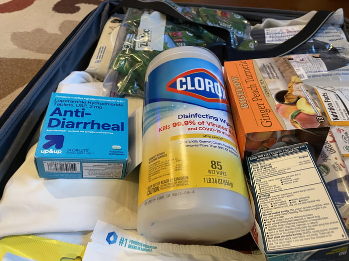 I’m going to India and I pack ….