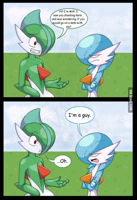 Poor male gardevoirs that got evolved without a Dawn Stone - 9GAG