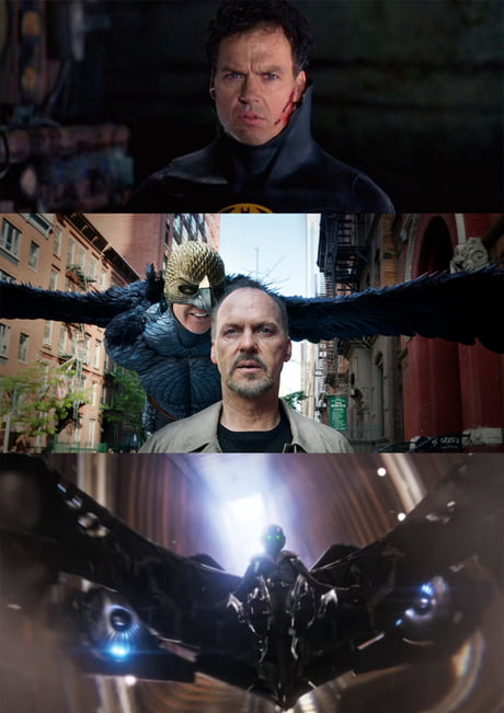 Michael Keaton loves to play characters with wings. (Batman, Birdman,  Vulture) - 9GAG