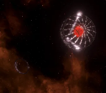 To separate Struggle conscience Future weapon concept, the "Nicoll-Dyson Laser", where the satellites of a  Dyson sphere swarm can deliver the energy of a star as a mega sunbeam to a  planet-sized target from a range of millions of light years away. - 9GAG