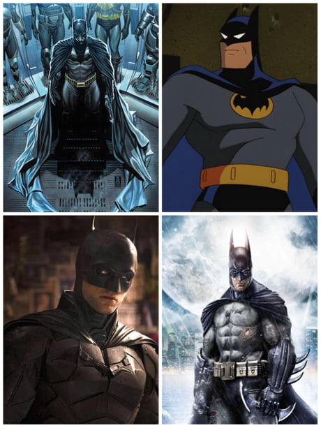 What kind of Batman Media do you prefer. Comics, love action movies,  animated series or video games? - 9GAG