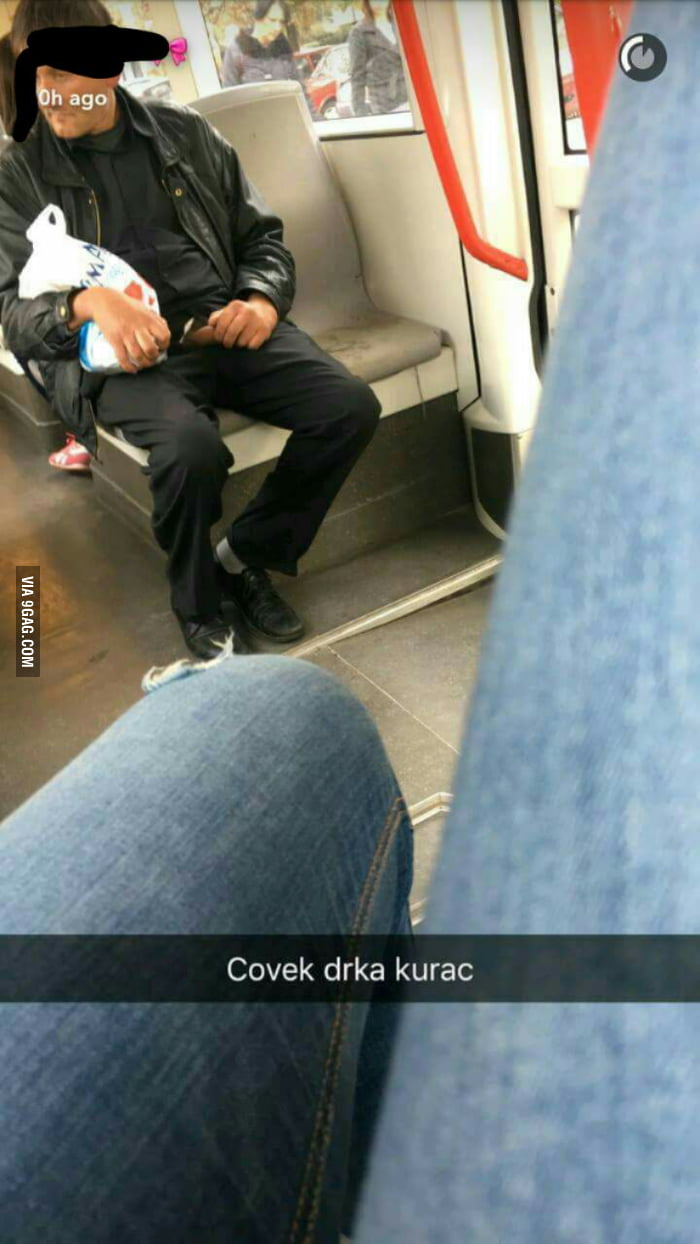 When you go on the bus and there is a guy casually masturbating 9GAG