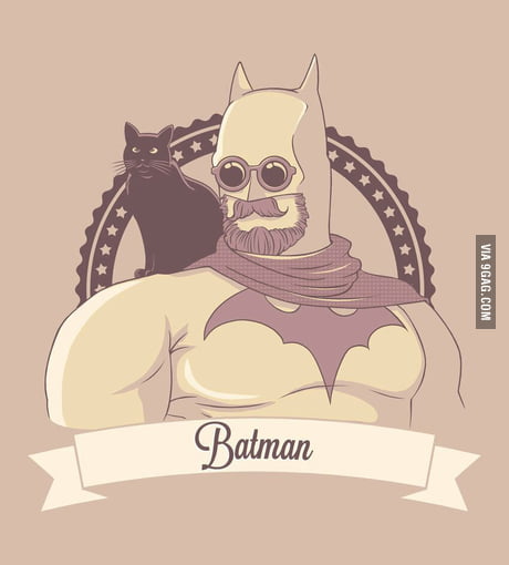 Googled Hipster Batman. Not bad, Not bad at all. - 9GAG