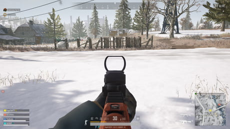I Can T See Red Dot Reticle On The Snow Anyone Know How To Fix