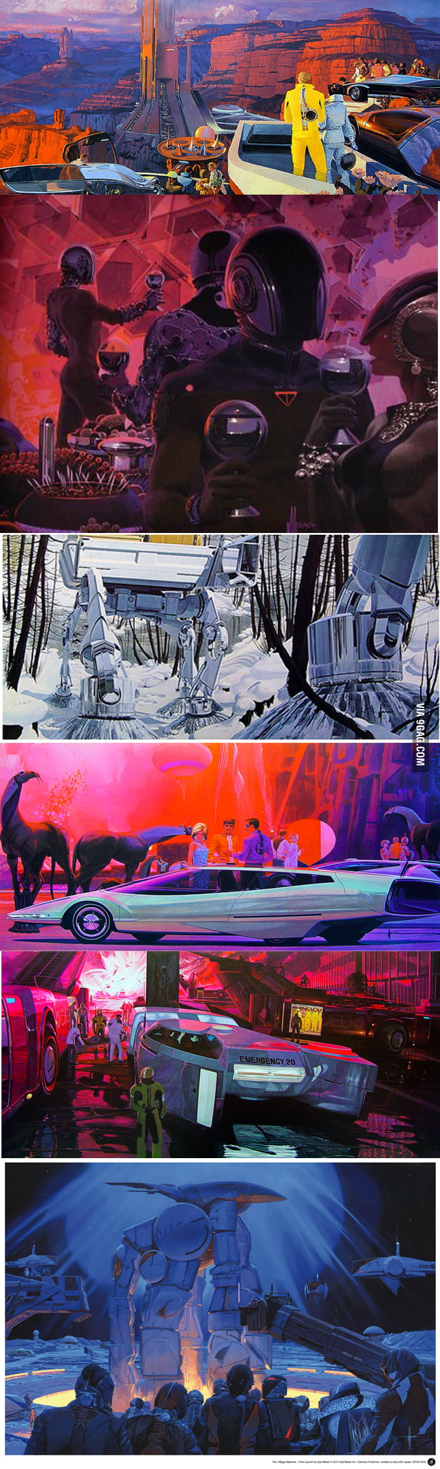 The work of Syd Mead - Visual Futurist behind Blade Runner, Tron ...