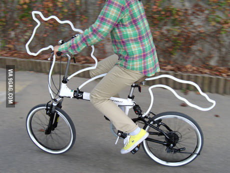 The coolest bike to ever own 9GAG