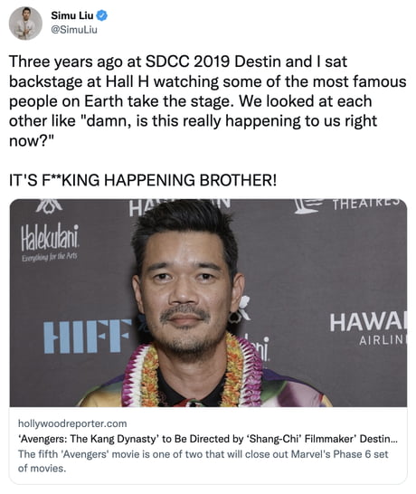 Avengers: The Kang Dynasty - Shang Chi Director Destin Daniel