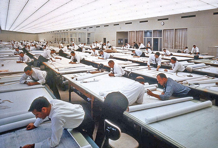 What designers life looked like before autocad