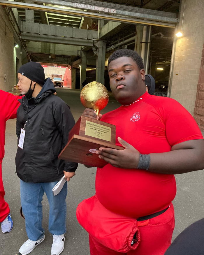 The Popeye's Meme Kid Is Now A Football Champion 9GAG