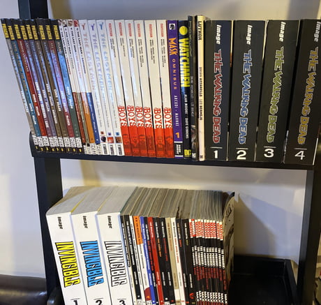 Moved into a new place and finally upgraded my comic storage. Anyone else  use shelves like these? : r/comicbookcollecting