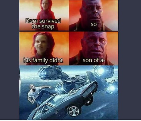 Dom family memes Vin Diesel