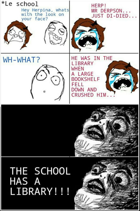 Funny Meme Comics About School