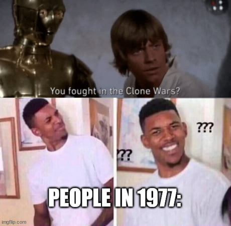 you fought in the clone wars