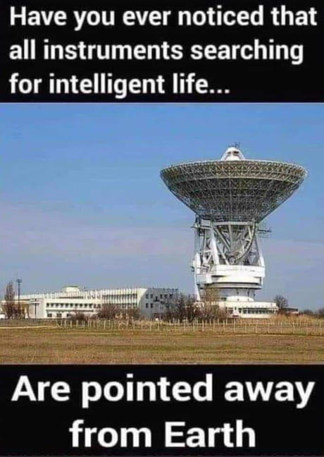 Searching For Intelligent Life Elsewhere