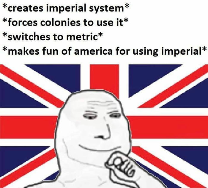 The Brits have no right talk shit anymore.
