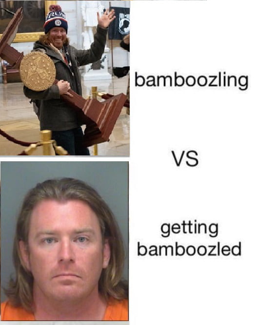 Capitolium bamboozling vs getting bamboozled 9GAG