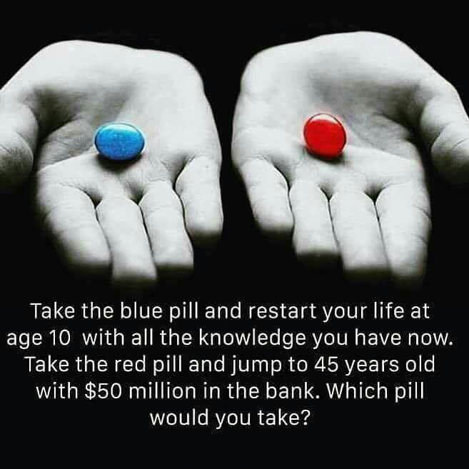 I'd go with blue. - 9GAG