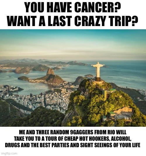 Seeing everyone here with cancer… don’t worry, we don’t need organs, we are all organ donors here.