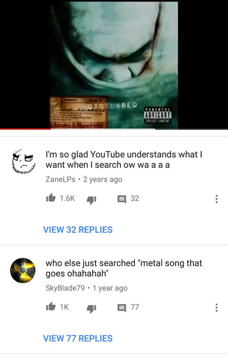 go down with the sickness