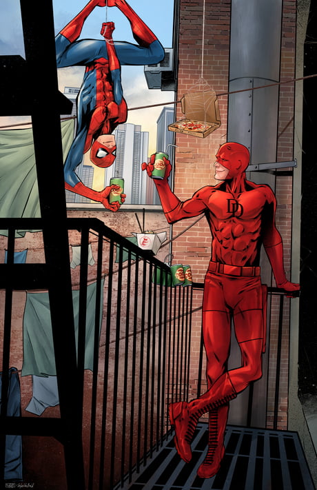 Daredevil/Spider-Man MCU crossover when? - 9GAG