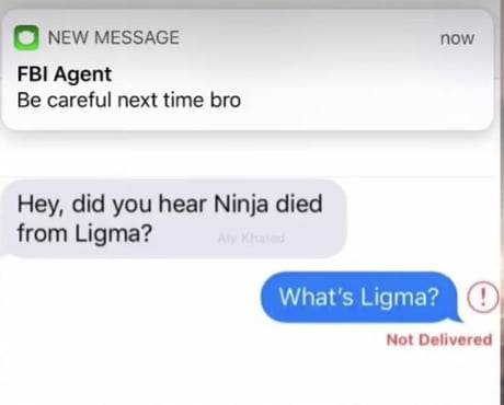 Ligma jokes never get old - 9GAG