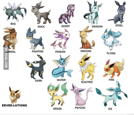 Playing Pokemon firered and got Eevee. Who should I evolve it to? - 9GAG