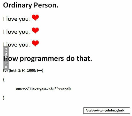 Programmer Love Memes Learning Programming By : ProgrammerHumor