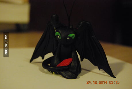 toothless clay model