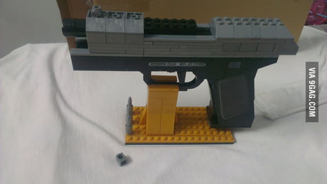 the brother with the Lego desert eagle, I present - 9GAG