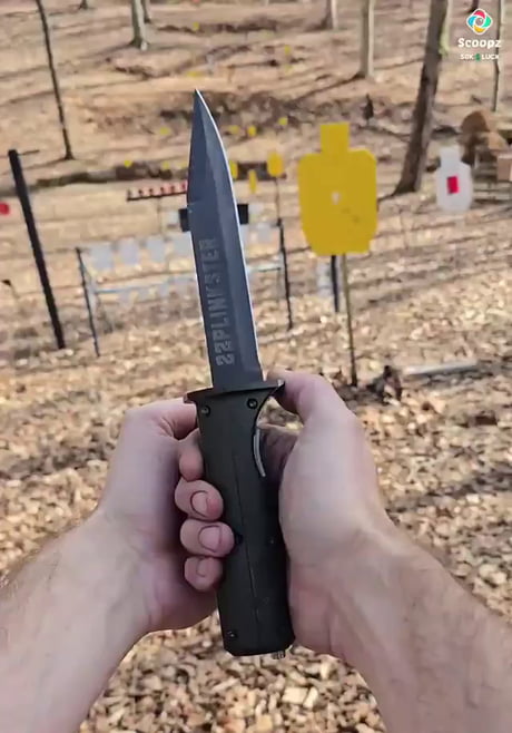 This is the knife you bring to a gun fight