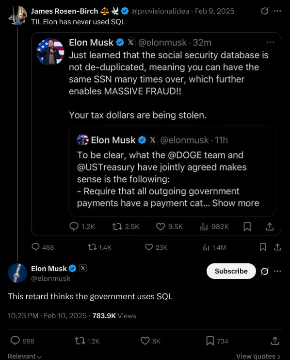 Musk Sql If you still think Elon Musk is a genius you are probably as ...