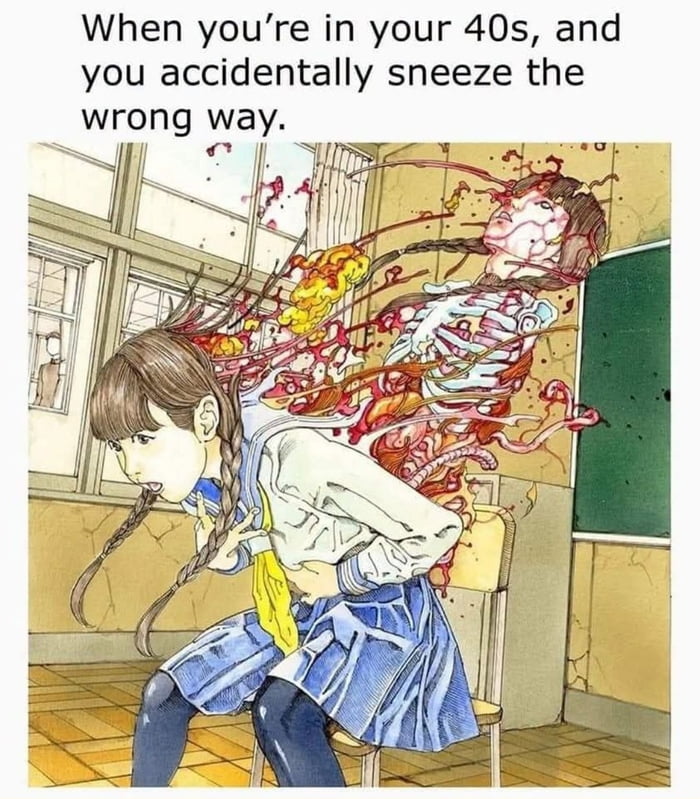 I tried to hold it in since I was in the library