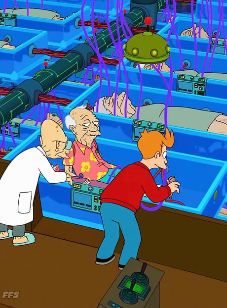 You ever had a day in your life where everything is calm and peaceful? Remembering those days and smiling yourself out? Have some feelings. - Futurama.