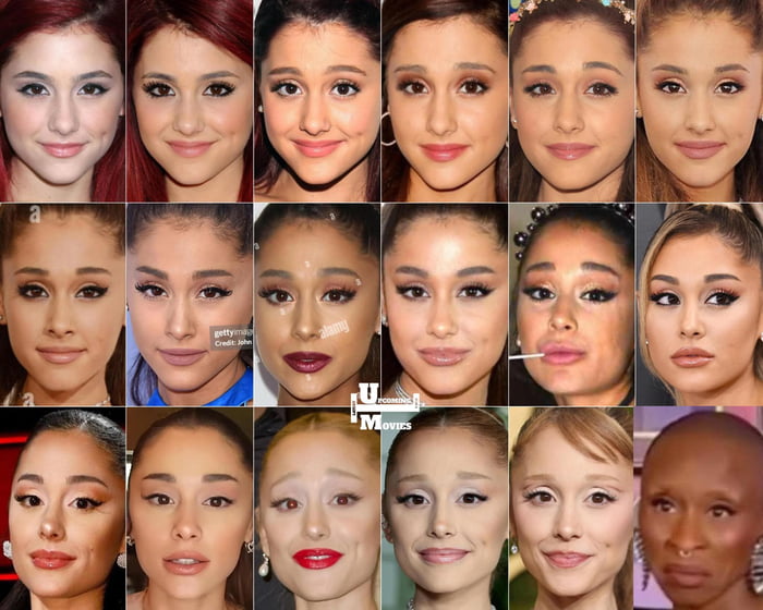 The many faces of Ariana Grande 2009 - 2025