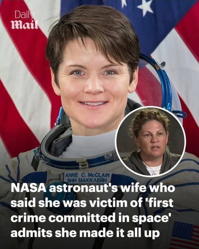 Awww… crime rate in space isn't 100% lesbian women anymore